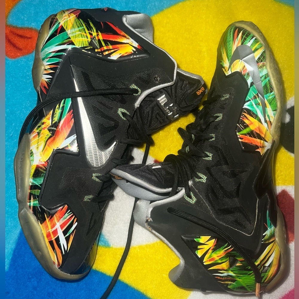 Nike LeBron 11 ‘Everglades’ 2014 Men’s 9 Sneakers 616175-006 Basketball Shoes​​
